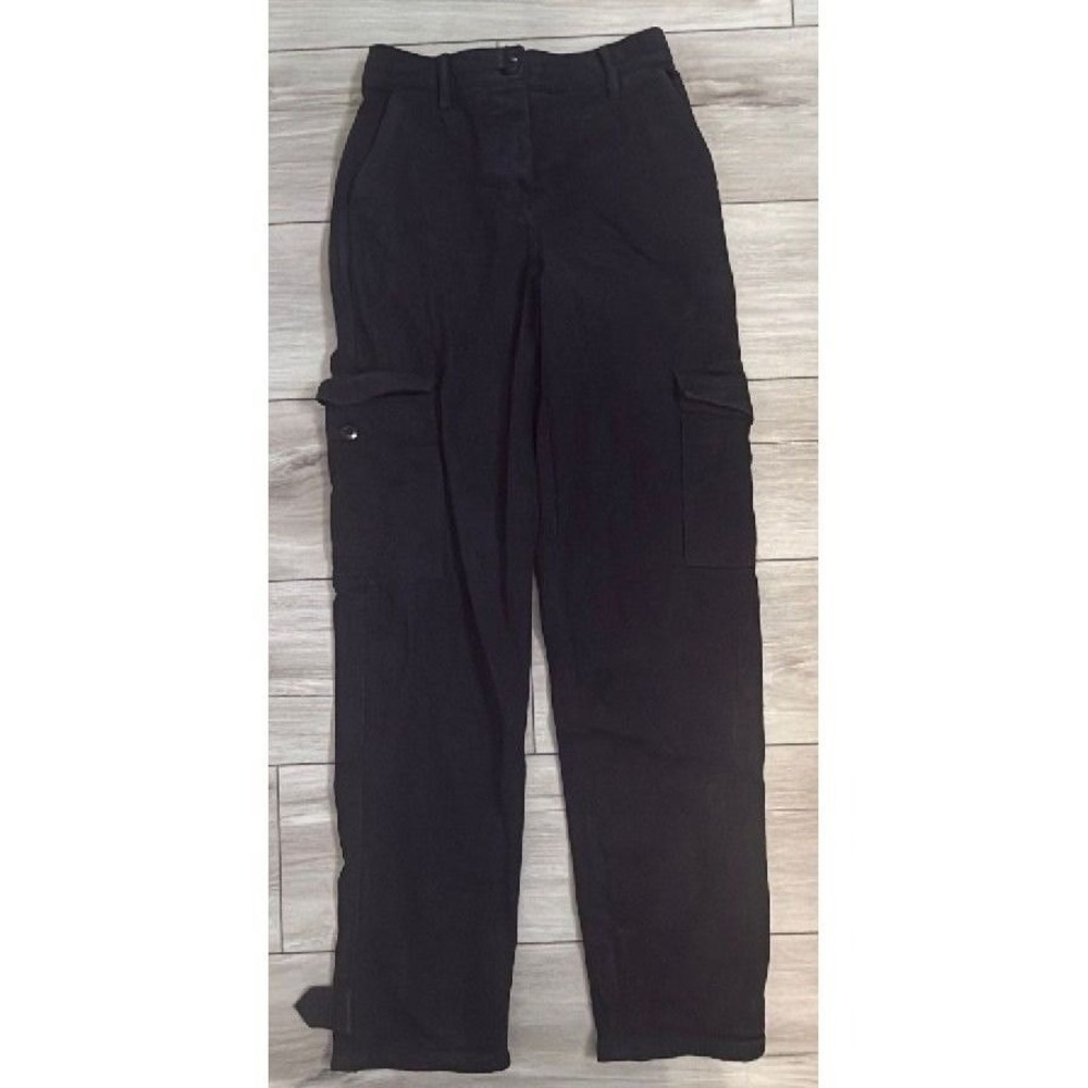 Wilfred‎ Free Aritzia Black Cargo Pants Size 00 High Rise Utility Straight Leg